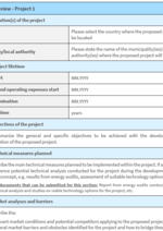a screenshot form the word document showing some tables